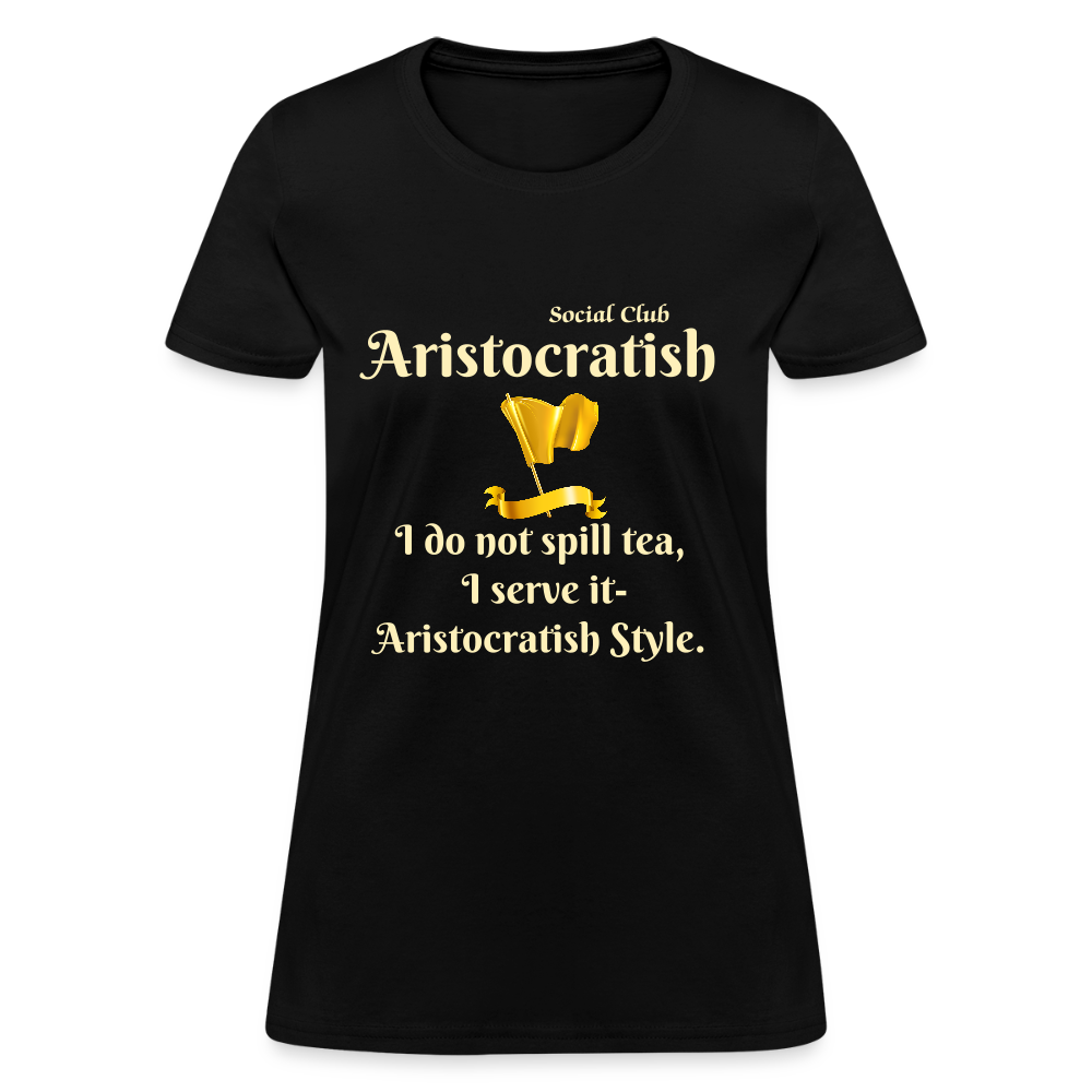 Aristocratish Social Club: Serve It - black